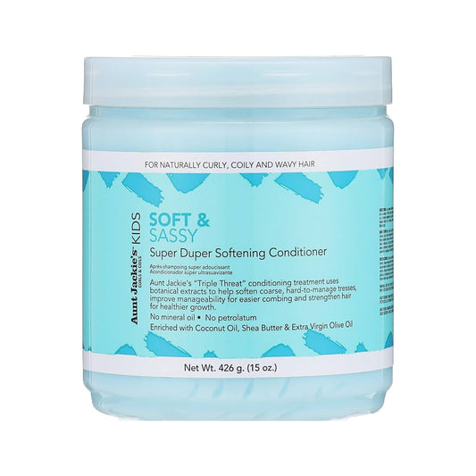 Aunt Jackies Kids Soft & Sassy Super Duper Softening Conditioner - 426gm