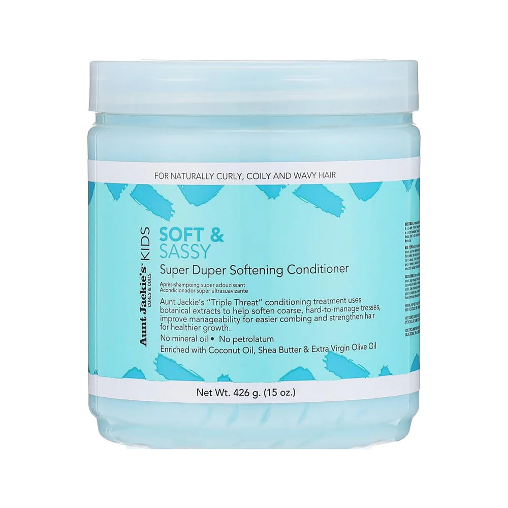 Aunt Jackies Kids Soft & Sassy Super Duper Softening Conditioner - 426gm