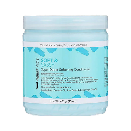 Aunt Jackies Kids Soft & Sassy Super Duper Softening Conditioner - 426gm