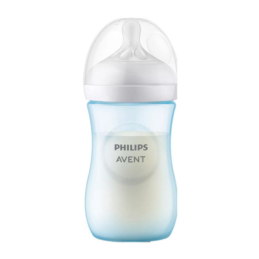 Avent Natural Response Baby Bottle 260ml 1m+ - Blue