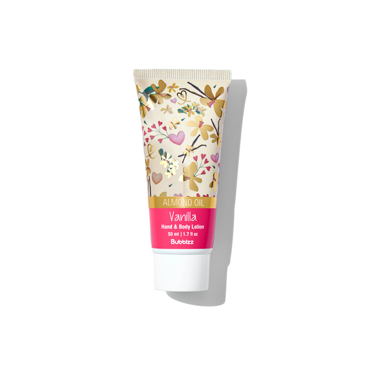 Bubblzz Vanilla Travel Size Hand & Body Lotion (50ML )
