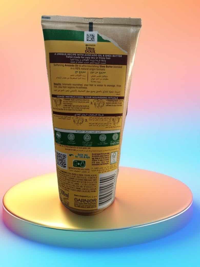 Garnier Ultra Doux Avocado Oil & Shea Butter Oil Replacement 300 ML