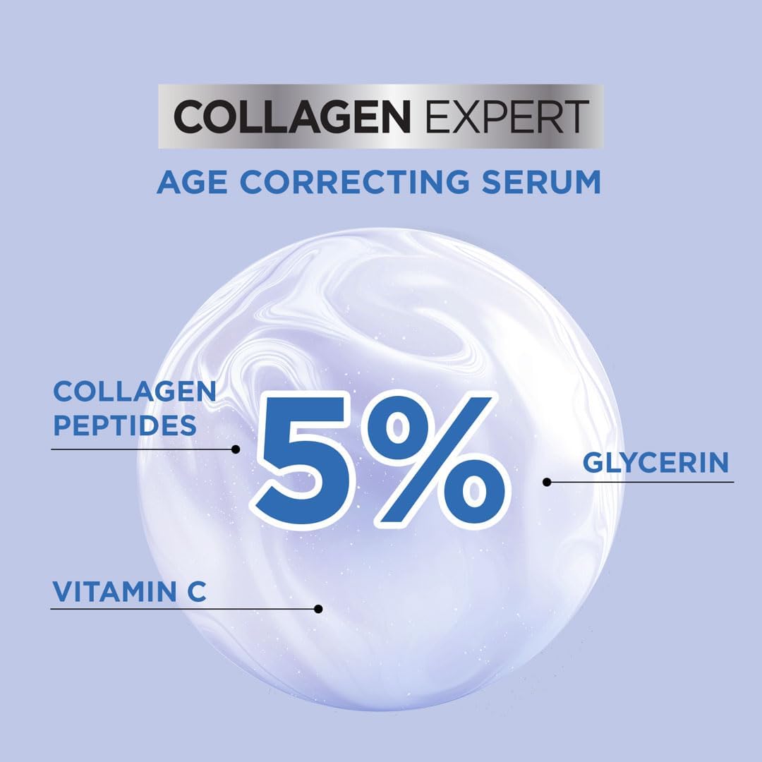 L’Oréal Paris Collagen Expert Anti-Aging & Firming Serum with Collagen + Peptides - 30 ml