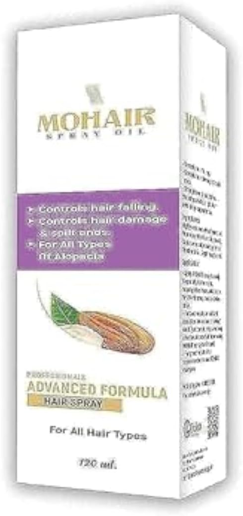 MOHAIR oil spray L.arginin,Rosemary,jojoba for hair falling