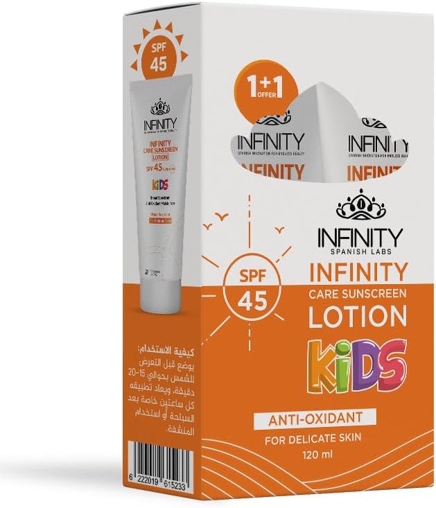 Infinity Care Sunscreen kids SPF45+ Promopack