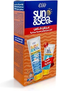 Sun & Sea Sun Care Duo Kids Sunscreen Lotion + After Sun Lotion Free