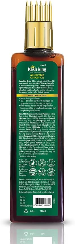Kesh king Ayurvedic Onion Oil 100ml