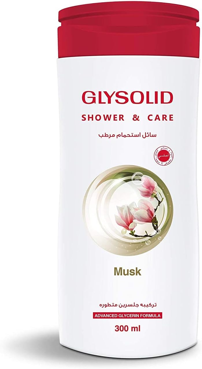 Glysolid Shower Gel- Musk 300 ml