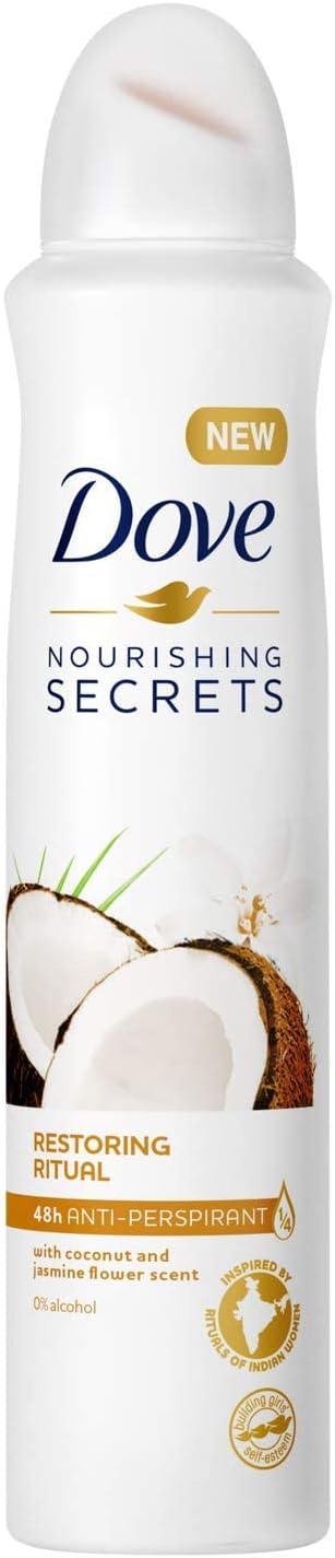 DOVE NOURISHING SECRETS COCONUT & JASMINE FLOWER SPRAY 250ML