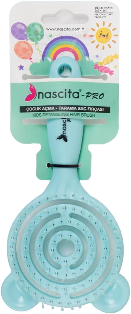 Nascita Pro Three-Dimensional Children'S Hair Brush Turquoise -39