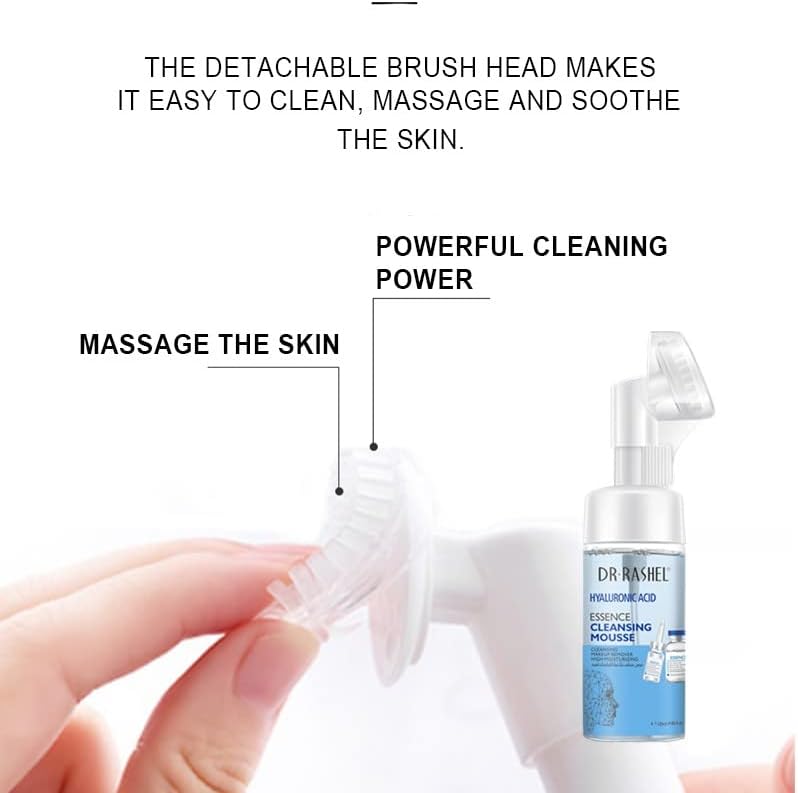 Dr Rashel Hyaluronic acid essence cleansing mousse-125 ml
