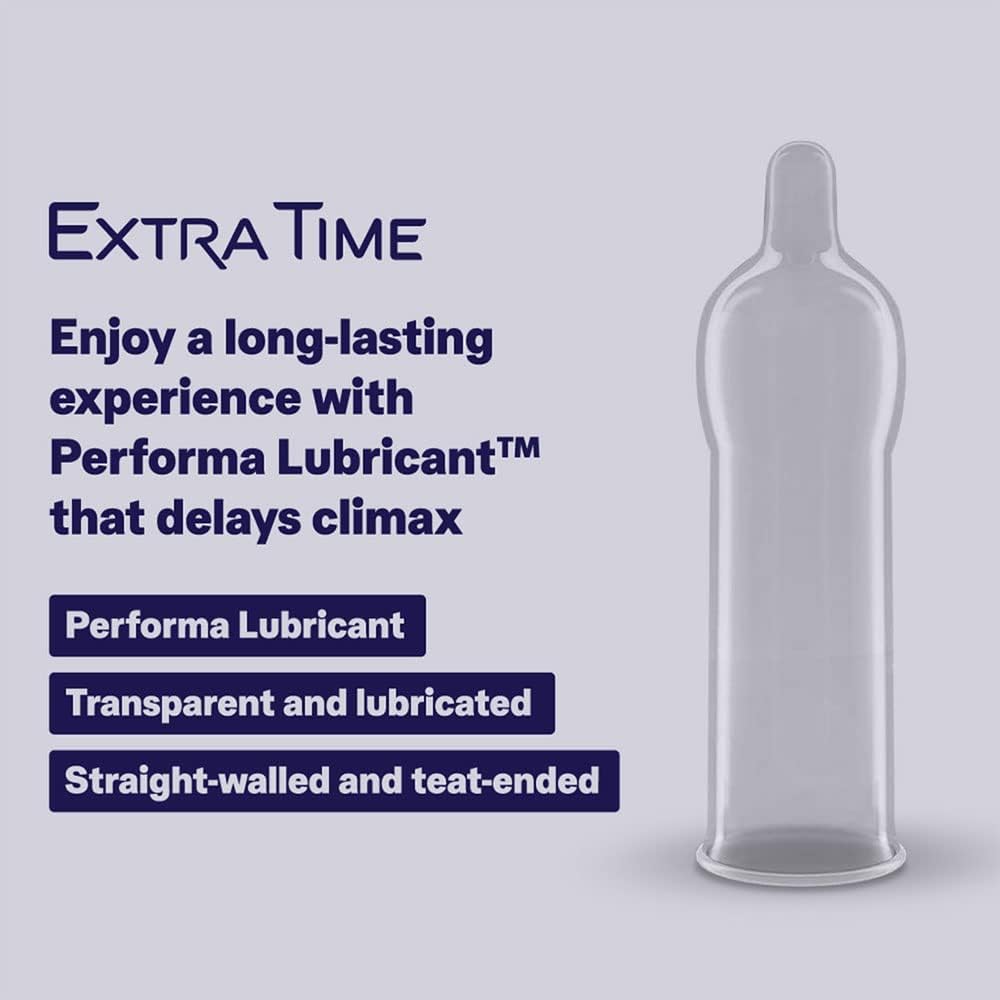 Durex Extra Time Condom, 10 Pieces