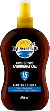 MOMENO TANNING OIL SPF 15 250ML