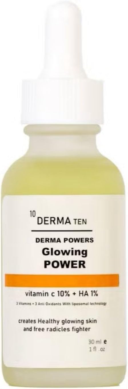 Derma Ten Hydra Power Serum Hyaluronic Acid 2% |Hydrating Face Serum for Dry & Dehydrated Skin 30ml