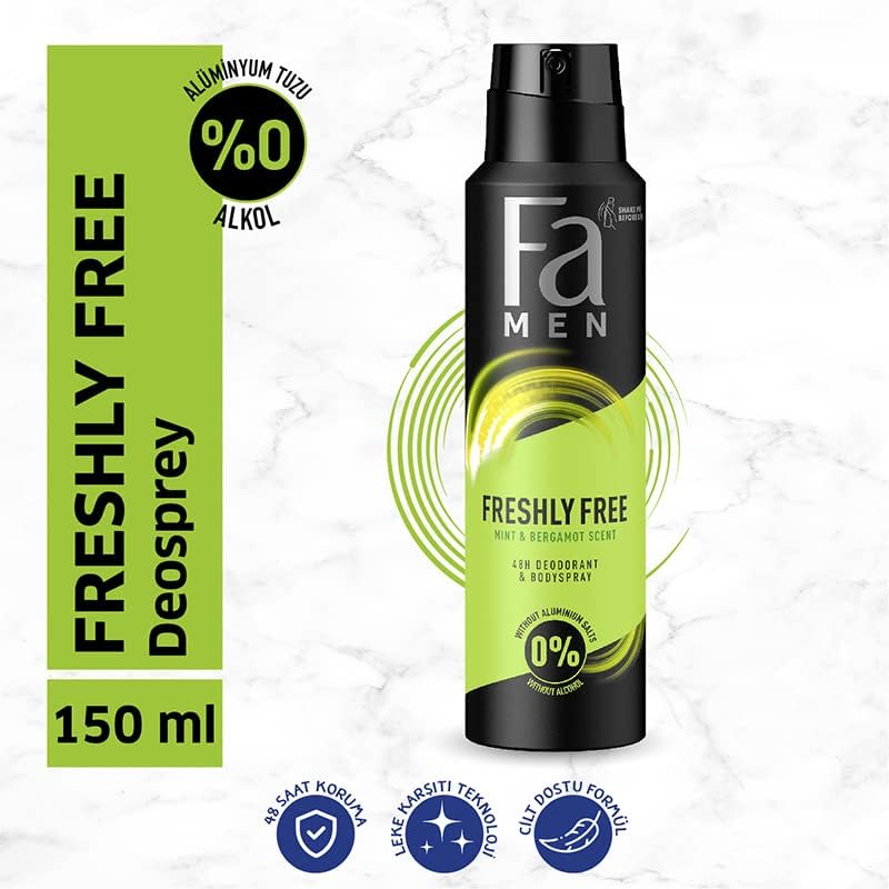 FA Men DS 150ml Mint & Bergamot
