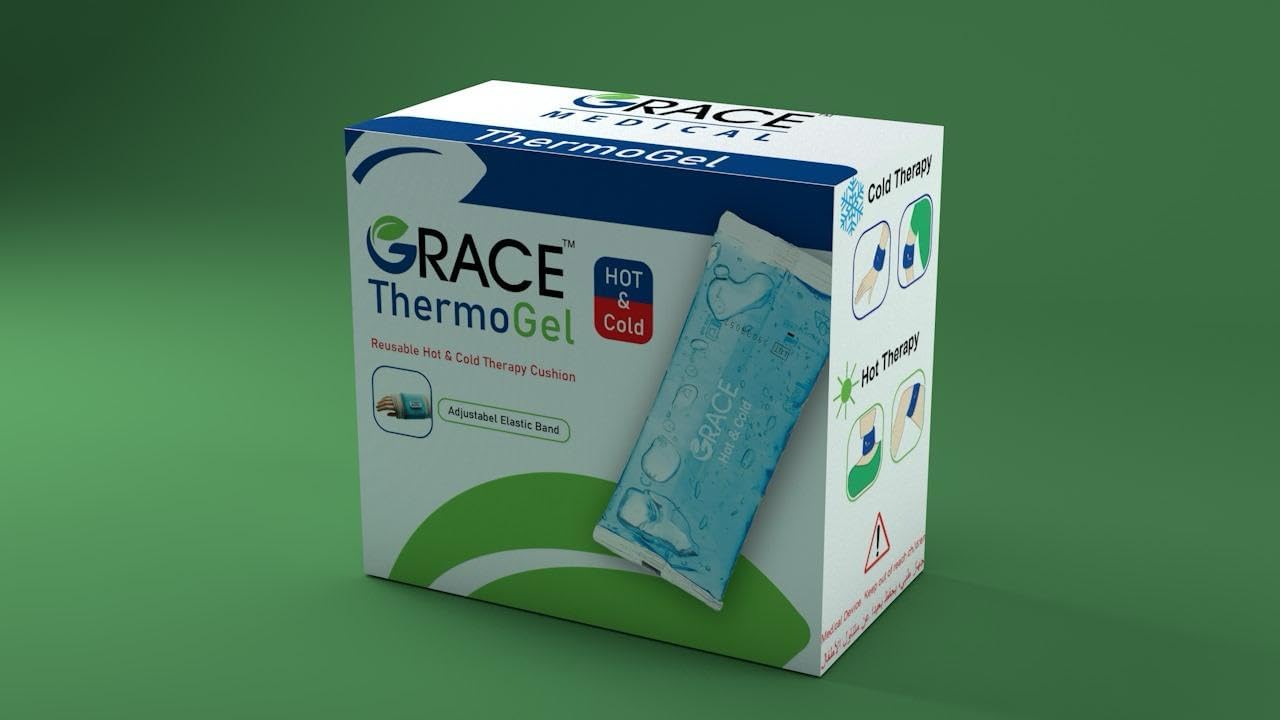 Grace Thermamogel Hot & Cold Gel Pad for Pain Relief