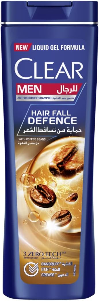 Clear Men's Antidandruff Shampoo Hair Fall Défense 180ML