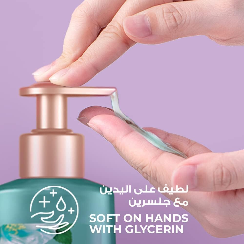 Lux Antibacterial Liquid Handwash Glycerine Enriched, Purifying Watermint For All Skin Types 500ML