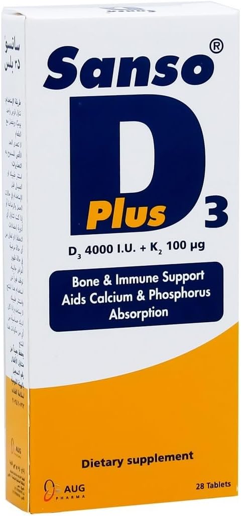 Sanso D3 Plus 28-Tablets