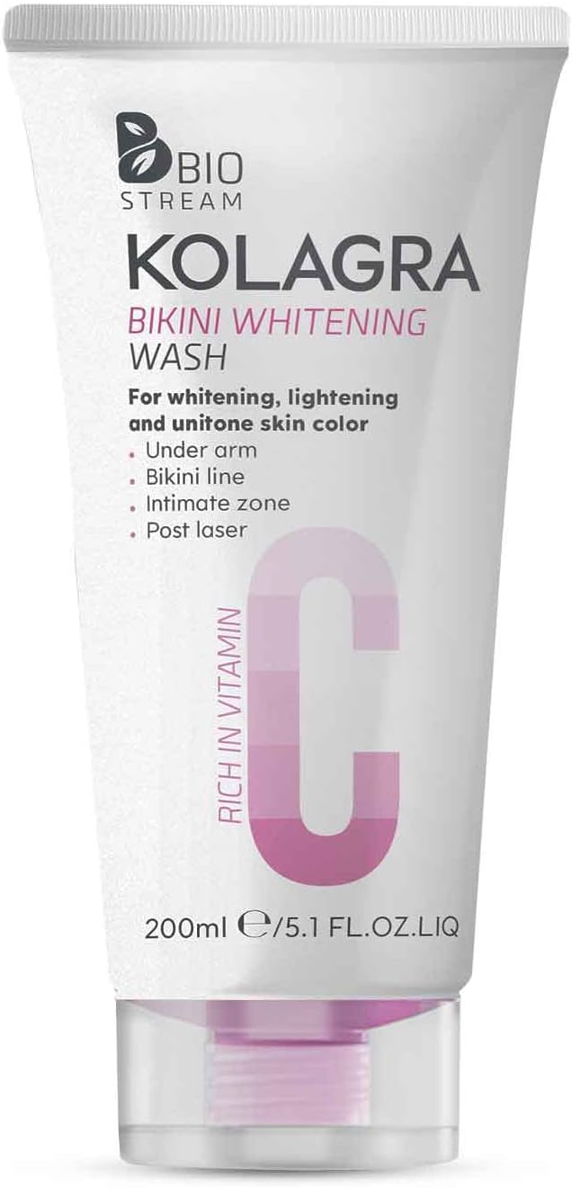 KOLAGRA Sensitive Care Bundle (Bikini Routine+Roll On) 310ML White
