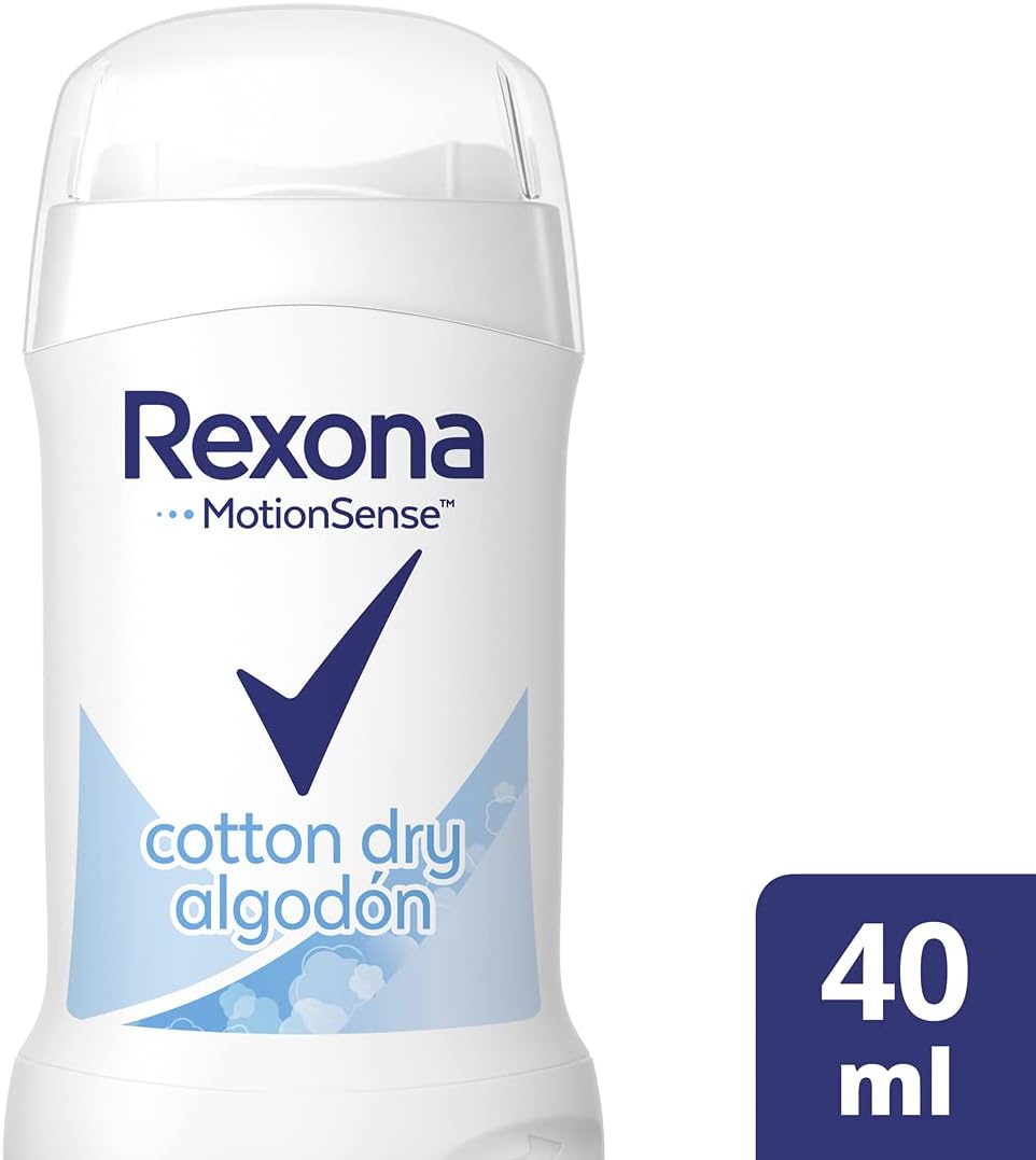 Rexona Antiperspirant Cotton Dry Deodorant Stick, 40 ml
