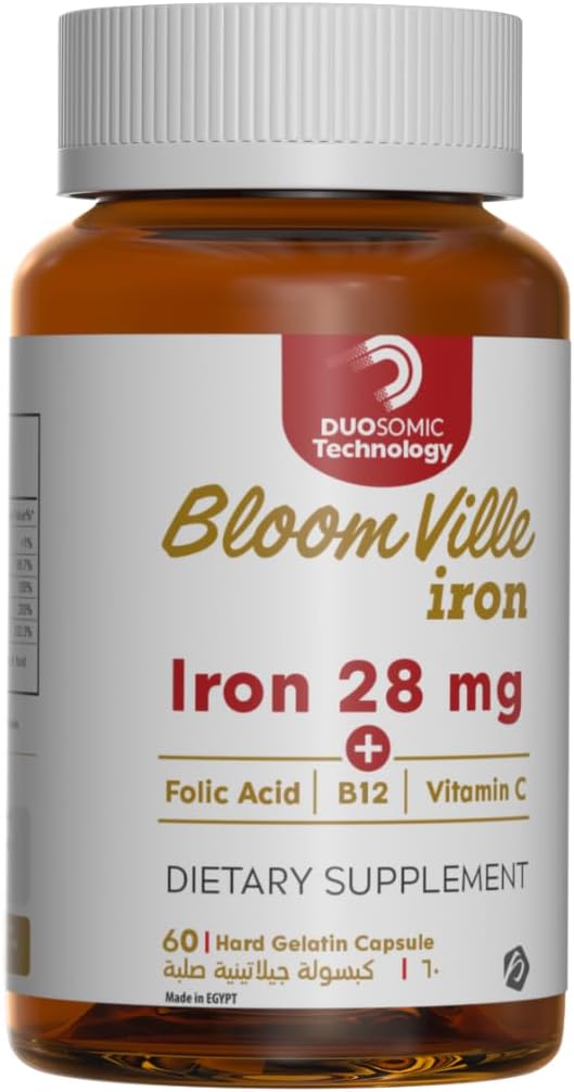 Iron Hard Gelatin 60 Capsules