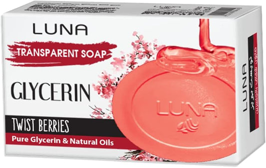 Luna Glycerin Soap Twist Berries - 100g