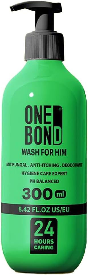 One Bond MEN'S WASH FOR SENSITIVE AREAS GREEN 300ML