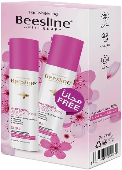 Beesline cream to lighten sensitive areas, offer 1+1