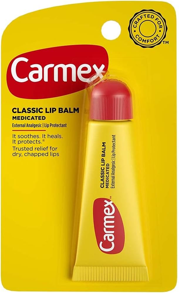 Carmex Classic Lip Balm External Analgesic - 0.35 oz, Pack of 1