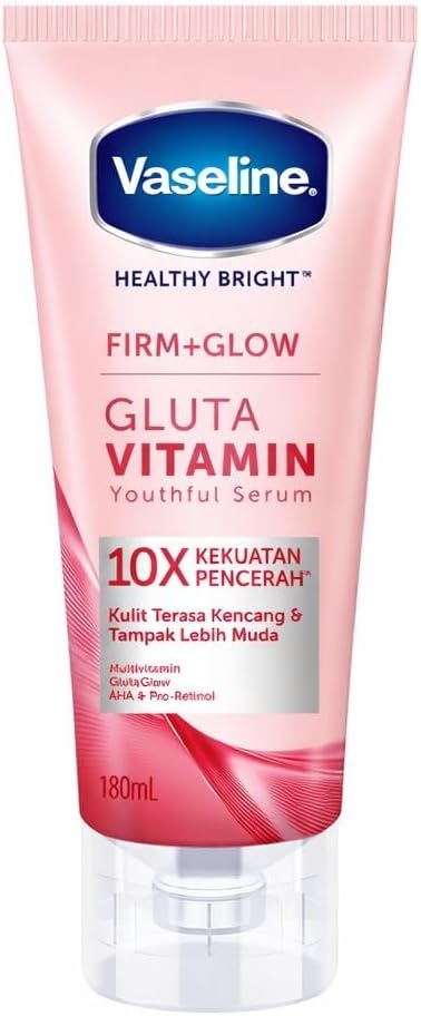 Vaseline Firm + Glow Gluta Vitamin Youthful Serum 180ml