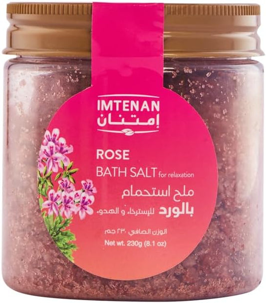 Imtenan Rose Bath Salt 230 g