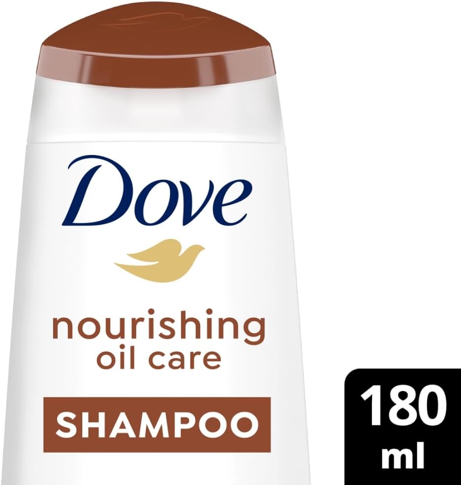 Dove Shampoo Nourishing Oil Care, Repairs 100% of Damage 180 ML
