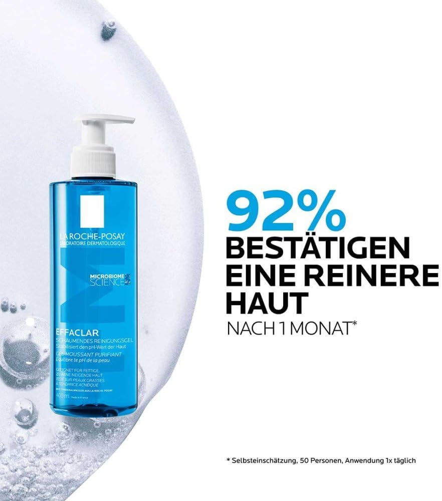 ROCHE-POSAY Effaclar foaming cleansing gel 400 ml
