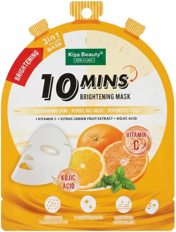 10 Mins Face Mask - 1 Piece (30 ml, Bambo Charcoal)