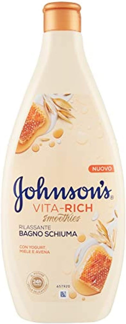 Johnson's Vita Rich Body Wash with Yoghurt, Honey and Oats - 750 ml