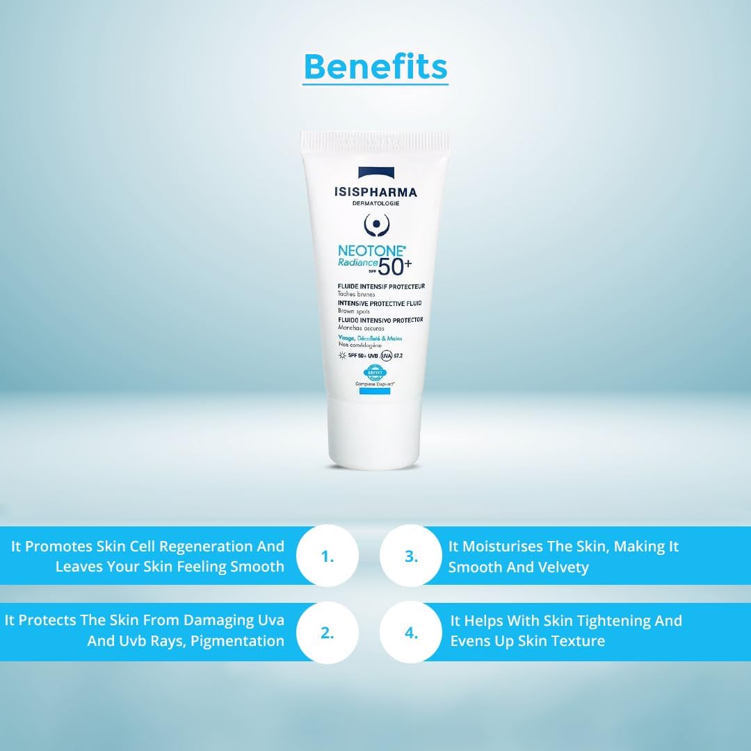 ISISPHARMA NEOTONE RADIANCE SPF 50+ TUBE - Whiteining 30 ml