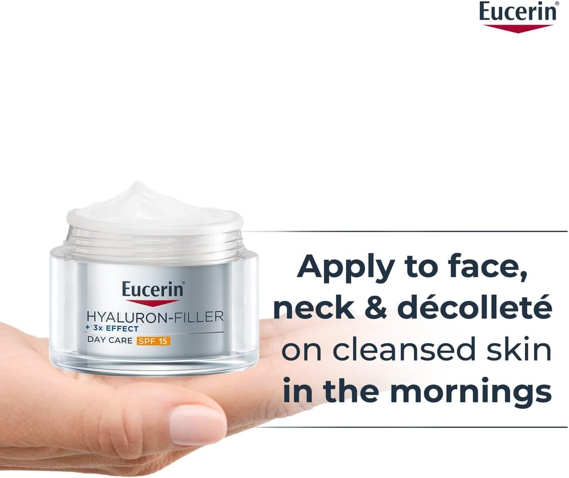 Eucerin Hyaluron-Filler Day Cream SPF15 for Dry Skin, 50ml