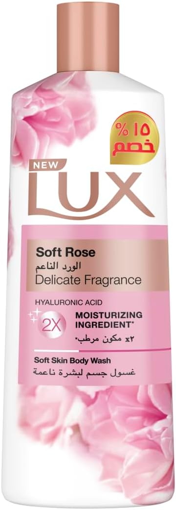 Lux SOFT ROSE BODY WASH 500ML