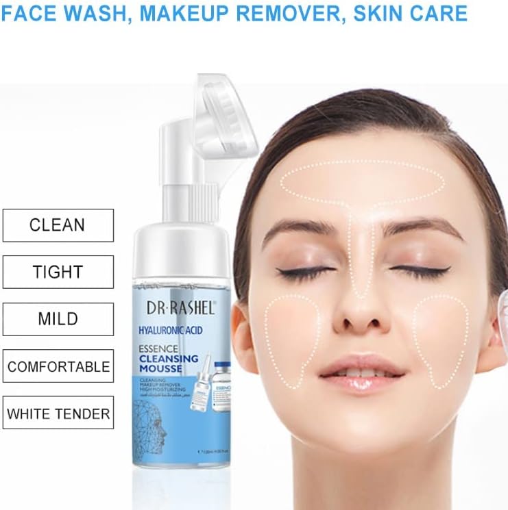 Dr Rashel Hyaluronic acid essence cleansing mousse-125 ml
