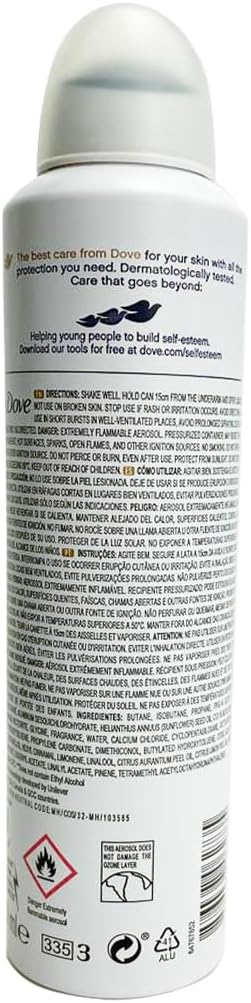 Dove Spray Go Fresh Grapefruit 250M