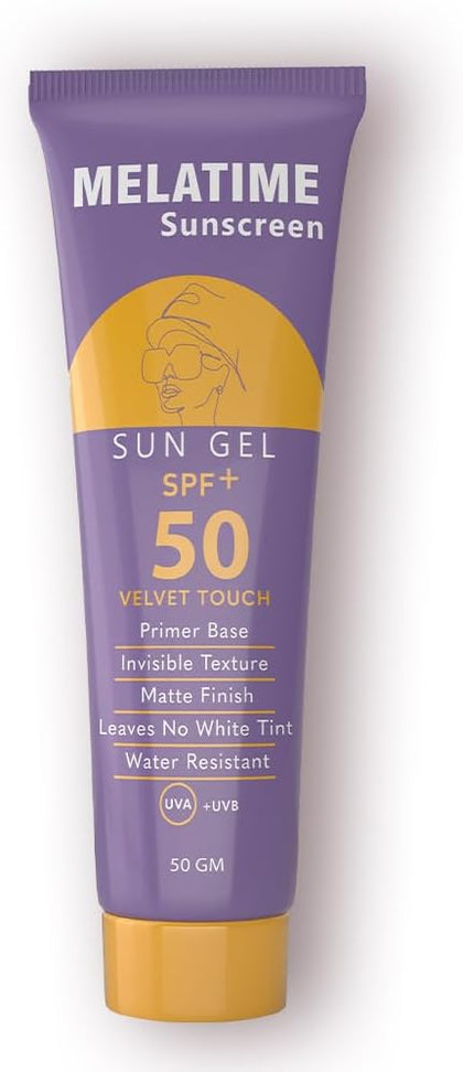 Melatime Gel Sunscreen SPF 50g