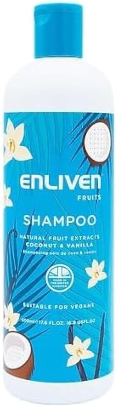 Enliven Coconut & Vanilla Shampoo 500ml