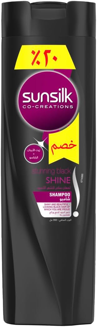 Sunsilk Shampoo Black Shine 350ML Promo