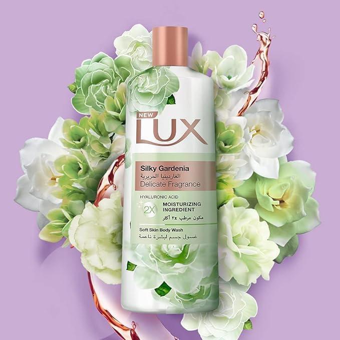 Lux Shower Gel Silk Gardenia 500ML Promo