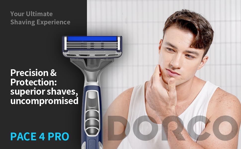 Dorco Pace 4 Disposable Razor for Men