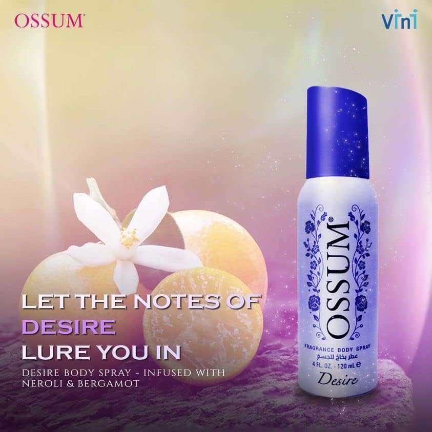 OSSUM Perfume spray 120ml- Desire