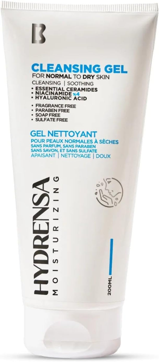 Kolagra Hydrensa Moisturizing Cleansing Gel for Normal to Dry Skin 200ml