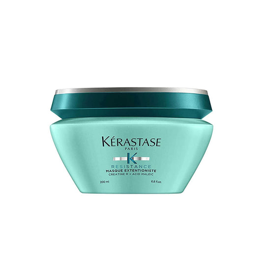 Kérastase Resistance Masque Extentioniste - Mascarilla fortalecedora para el cabello, desenreda el cabello y sella las puntas abiertas, refuerza la longitud del cabello dañado, con proteínas, para