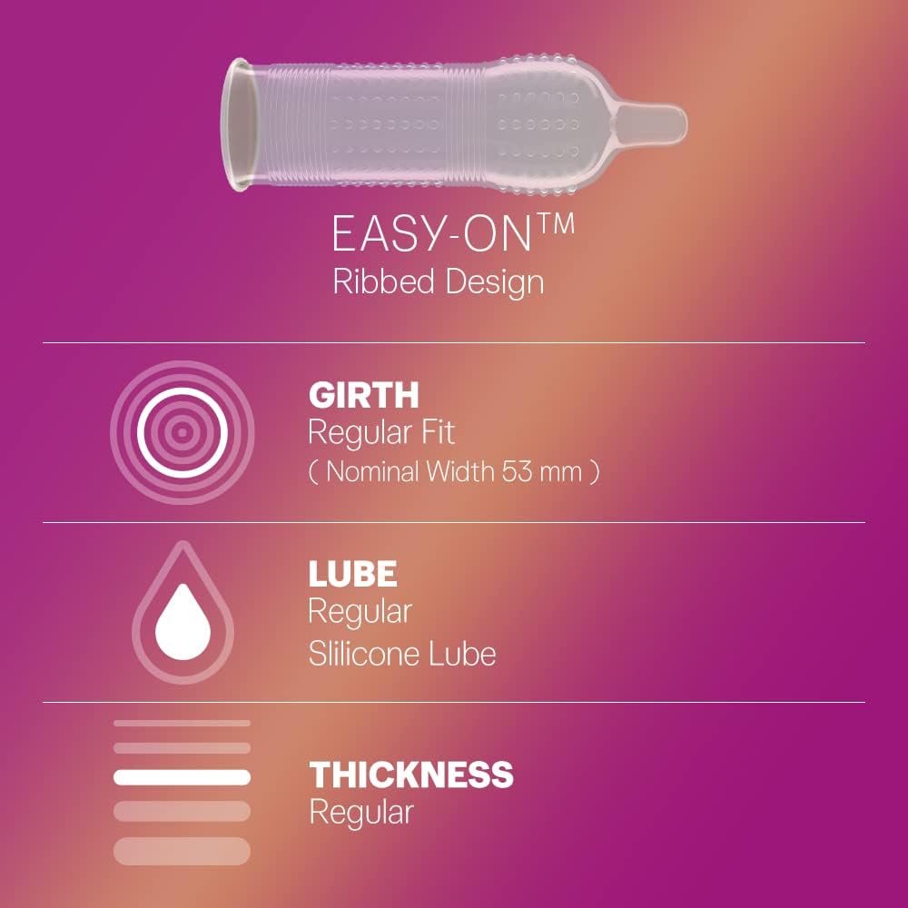 DUREX Extra Ribbed Condoms (10SX9)